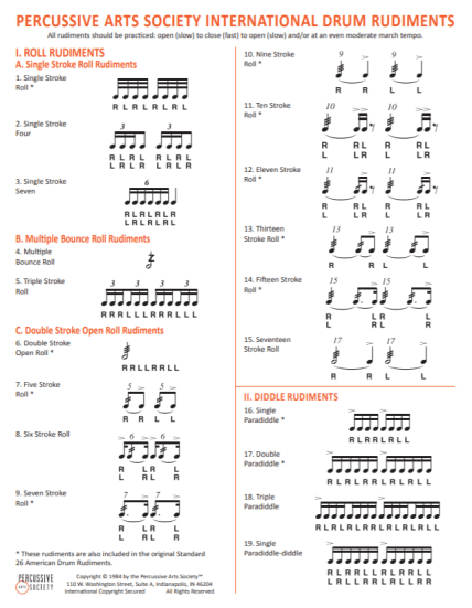 Rudiment Page
